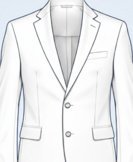 Single Breasted Two Button
