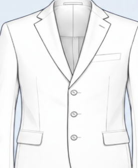 Single Breasted Three Button