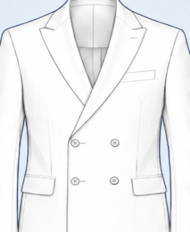 Double Breasted Four Button