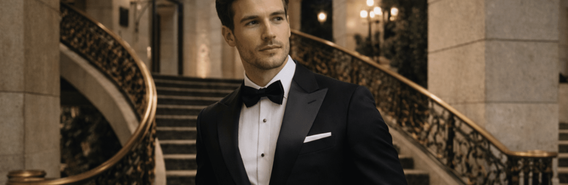 Black tie and elegant attire
