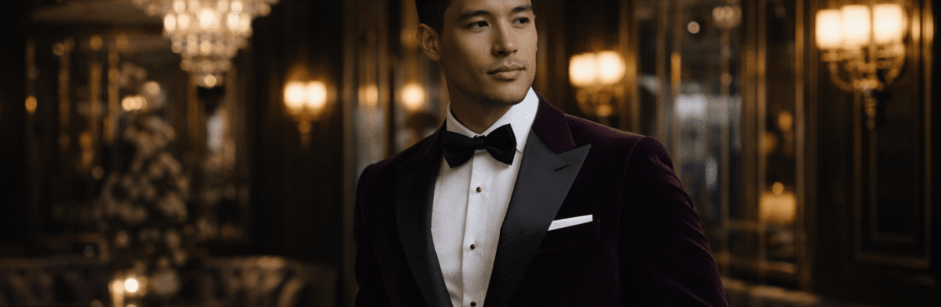Black tie and elegant attire