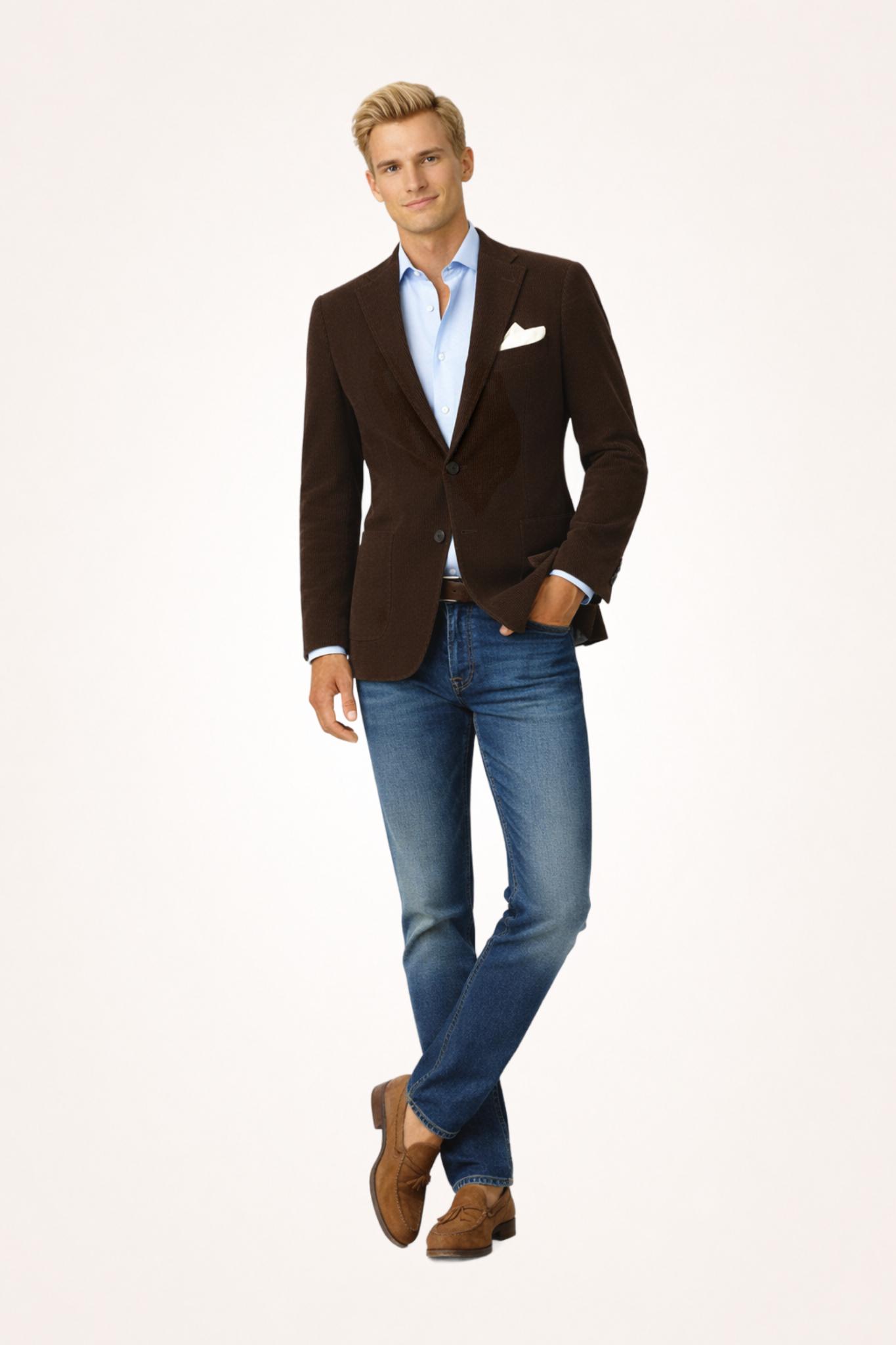 Dark Brown Corduroy