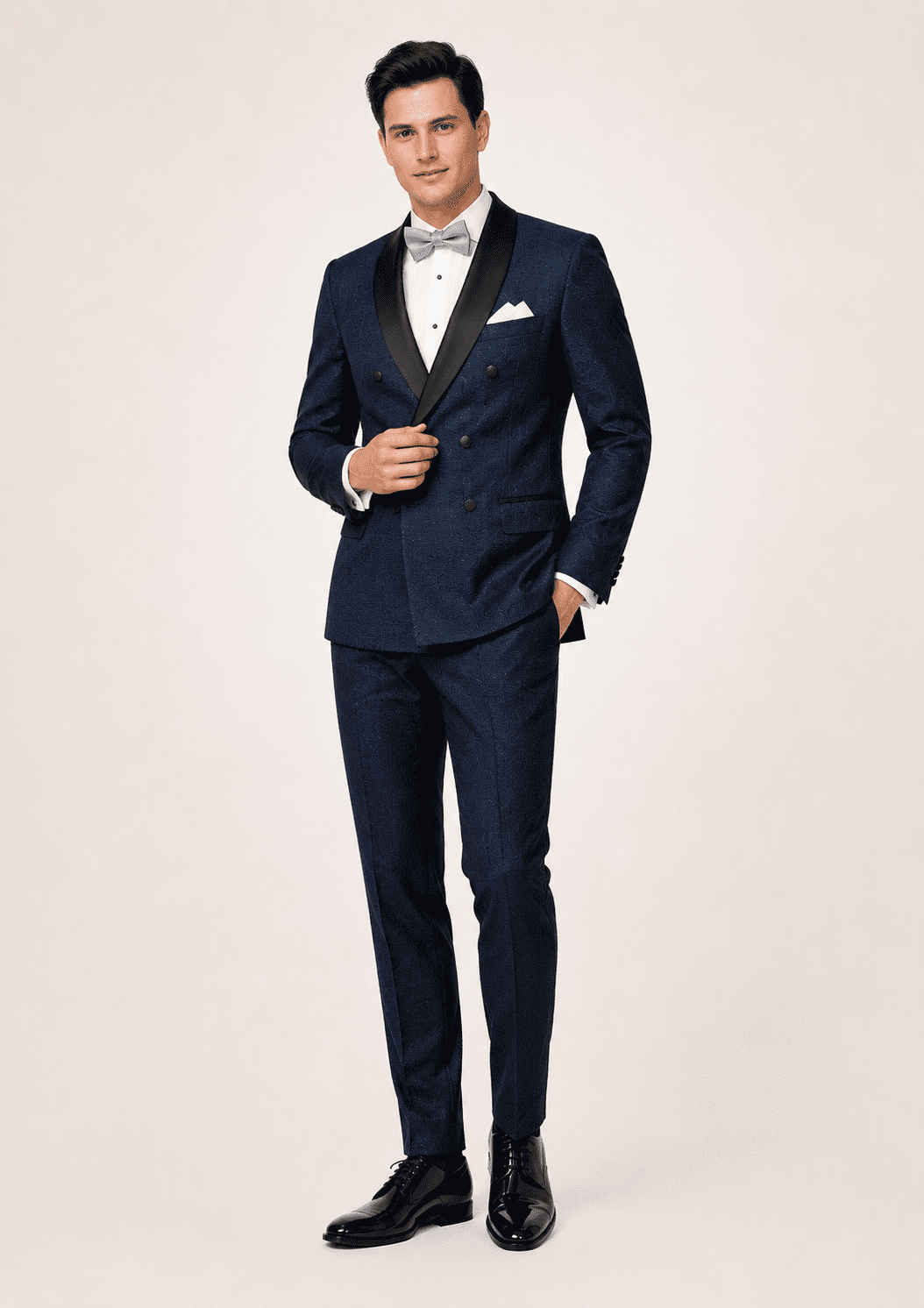 Textured Dark Blue