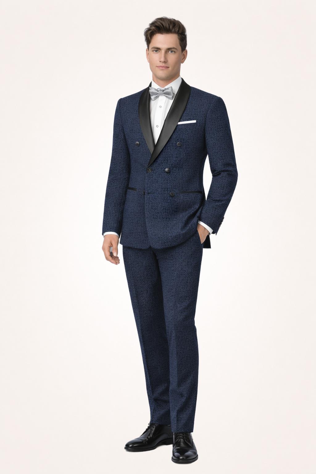 Textured Dark Blue
