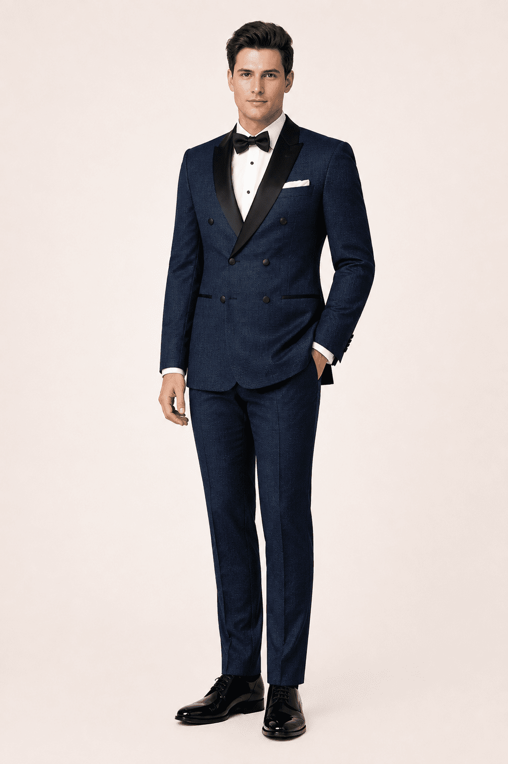 Textured Dark Blue
