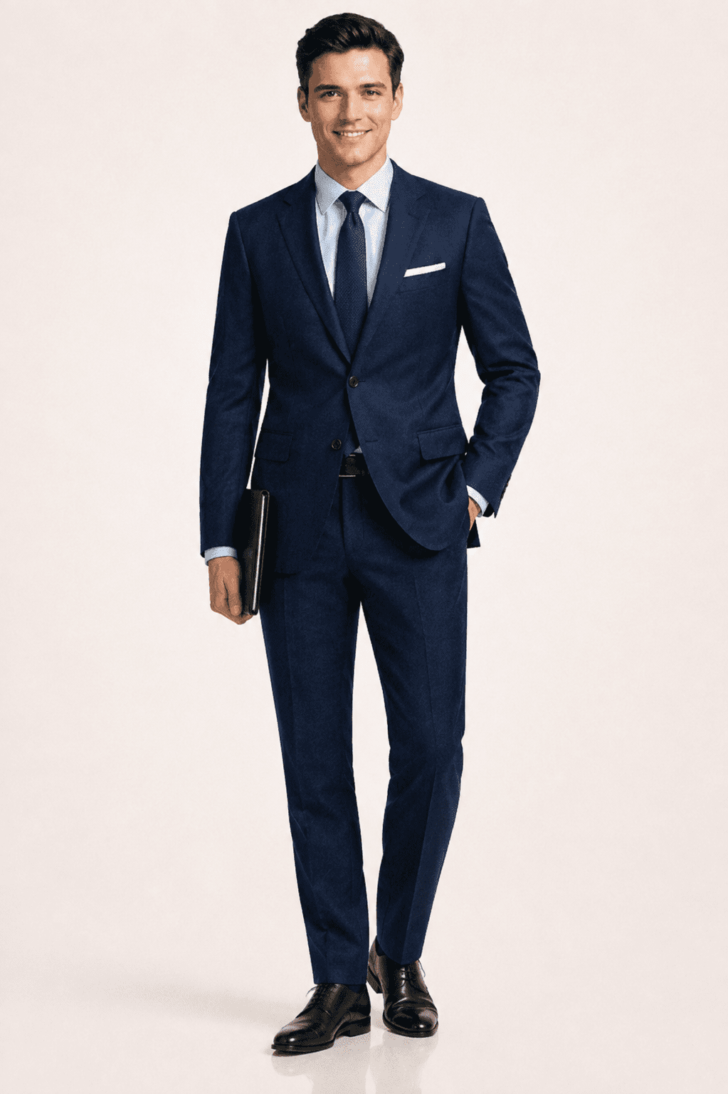 Sapphire Herringbone