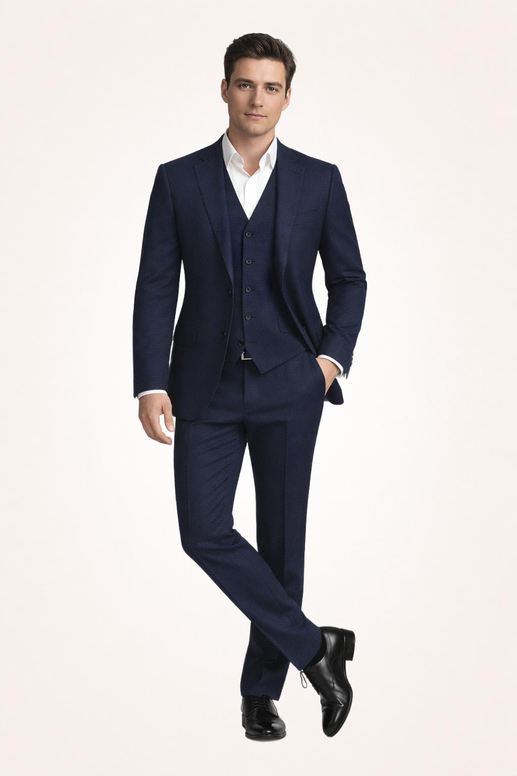 Sapphire Herringbone